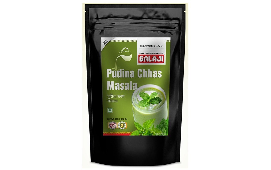 Galaji Pudina Chhas Masala    Pack  100 grams